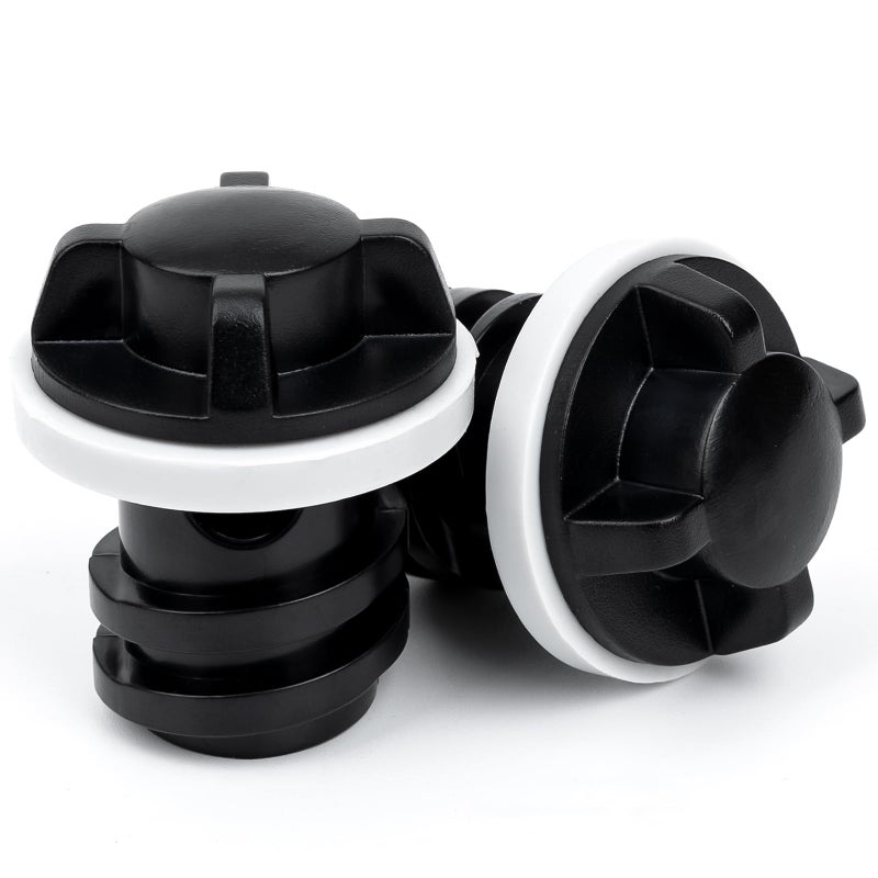 UP2WIN Cooler Drain Plugs, Drain Plugs Caps Compatible with Rtic Orca Yeti's Line of Roadie Tundra Tank Coolers, 2 Pack Cooler Drain Plugs with Leak-Proof Upgraded Design (Small) - Image 1